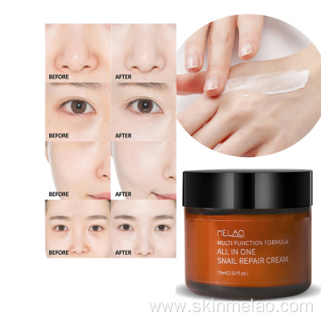 Snail Facial Slime Cream Anti Wrinkles Collagen Skin